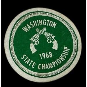 Vintage Washington State 1968 Champions Patch‎ Collectible